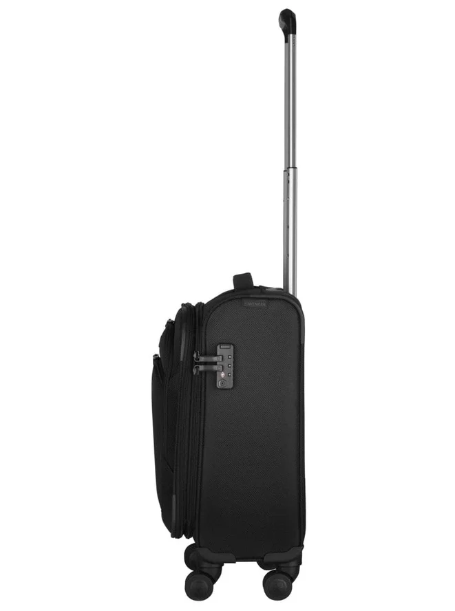 Wenger Vibrave 46 Cm Softcase 4-Double Wheeled Expandable Cabin Luggage Trolley - Anthra